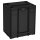 Tanos systainer³ M 437 schwarz (RAL 9004), Verschluss schwarz (RAL 9004), Griff schwarz (RAL 9004)