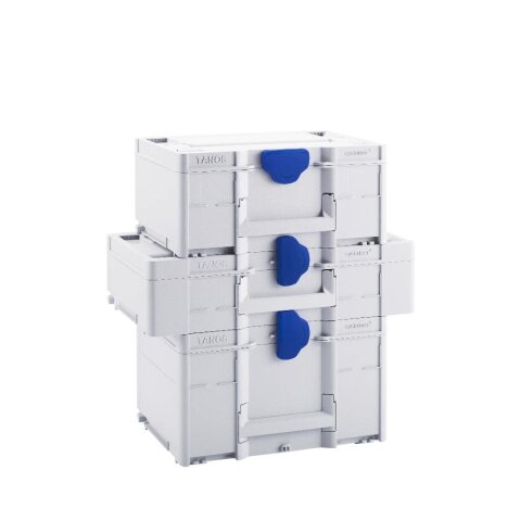 Tanos systainer³ L 137 anthrazit (RAL 7016), Verschluss anthrazit (RAL 7016), Griff anthrazit (RAL 7016)