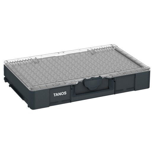 Tanos systainer³ Organizer L 89 anthracite grey (RAL 7016), closure anthracite grey (RAL 7016)