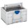 Tanos systainer³ ToolBox M 237 lichtgrau (RAL 7035), closure signalblue (HKS 43 K)