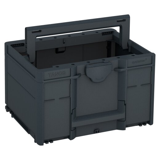 Tanos systainer³ ToolBox M 237 anthrazit (RAL 7016), closure anthracite grey (RAL 7016)
