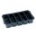 MINI-systainer® T-Loc I for small bits, 5 divisions anthracite (RAL 7016)