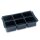 MINI-systainer® T-Loc I für Kleinteile mit 6-fach Einteilung anthrazit (RAL 7016) - 80590509