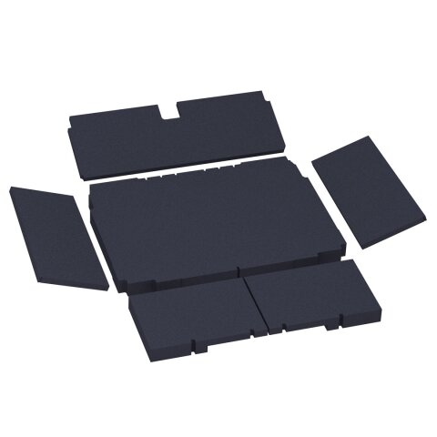 Office-Systainer³ M 187 black (RAL 9004)