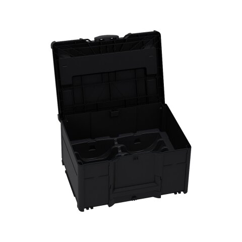Schleifmittel-Systainer&sup3; M 237 schwarz (RAL 9004) -...