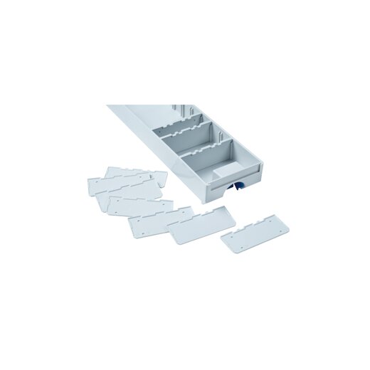 Divider for drawer small (10 pcs.) light grey (RAL 7035)