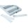 Trennstege für Schublade mittel (5-er Set) lichtgrau (RAL 7035) - 80000093
