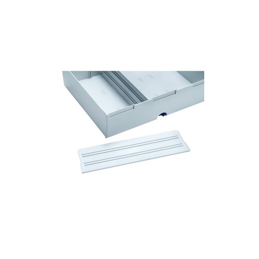 Trennstege für Schublade groß (2-er Set) lichtgrau (RAL 7035)