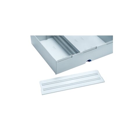 Divider for drawer big (2 pcs.) light grey (RAL 7035)