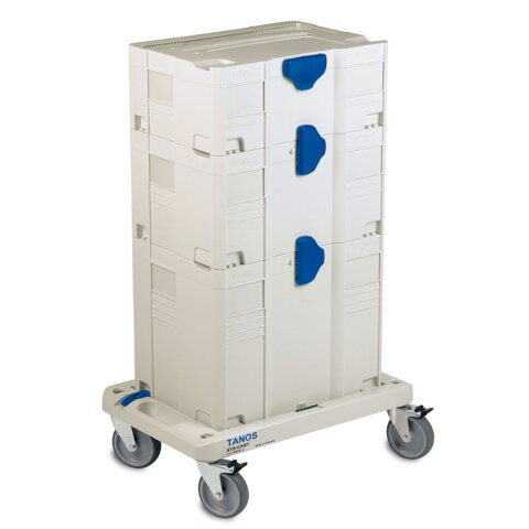 Caster „SYS-CART” anthracite grey (RAL 7016)