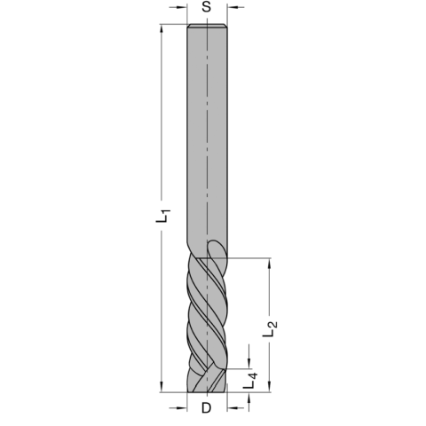 JSO 20mm VHW Schlichtfräser "Gigaspeed"...