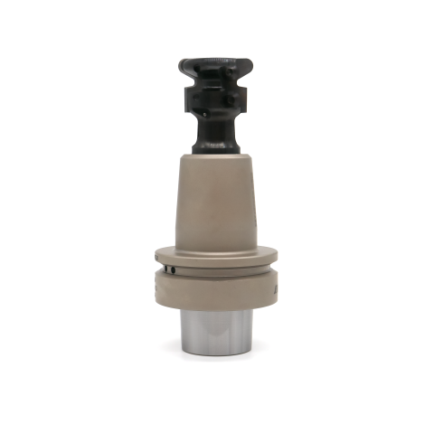 Aigner HW-Wechselmesser Griffmuldenfräser S=20mm Rechts mit 7 möglichen Profilen Profil "F" Thermo Schrumpffutter HSK-F 63