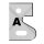 Aigner Profilmesser "A" für C557-4  RL 28x16.8x2.0
