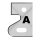 Aigner Profilmesser "A" für C557-4  LL 28x16.8x2.0