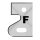 Aigner Profilmesser "F" für C557-4  LL 29.5x16.8x2.0