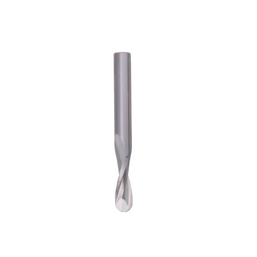 Aigner 6mm VHW-Vollradius-Schlichtfräser Radius 3mm 6x15/70mm S=6 Z2 Rechts Thermo Schrumpffutter HSK-F 63 - C836-060172RP-M1