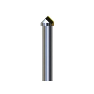 Euracryl 45° Fasefräser Diamant (MKD) PL-FK 7x3/65mm Z1 S=6 Rechts