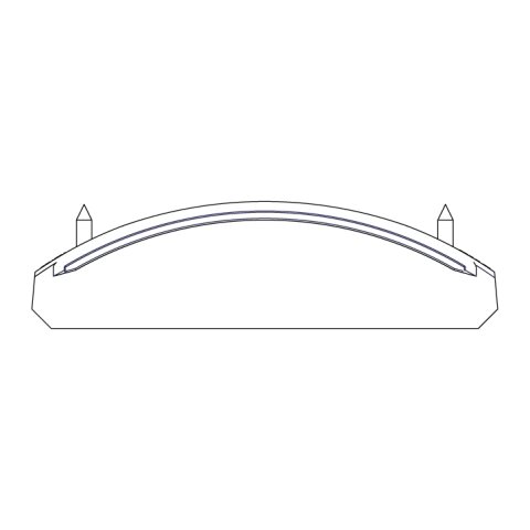 Lamello Tenso P-14 connector for glueing 2,000 element for P-System groove 145520