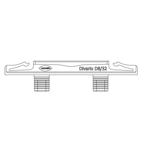 Lamello Divario P-18 slide-in connector 2,000 pieces element with 8mm pins 145540
