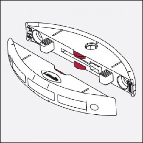 Lamello Clamex P-14 furniture connector for Zeta 2000 pairs