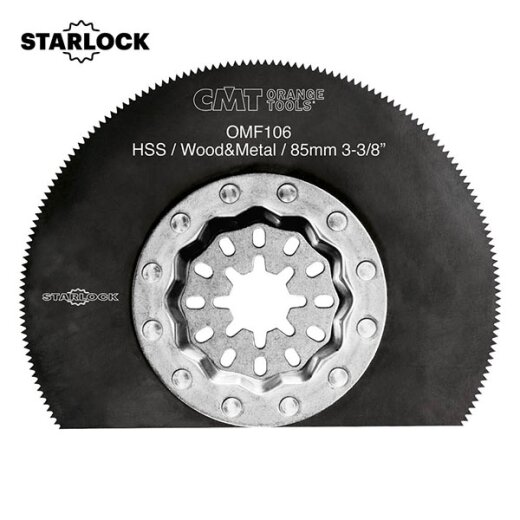 CMT Segment-Sägeblatt HSS 85x0,5mm Starlock für Holz und Metall 5 Stück