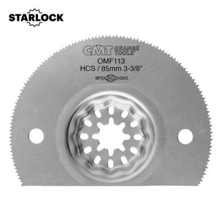 CMT Segment-Sägeblatt HCS 85x0,8mm Starlock für weiche Werkstoffe
