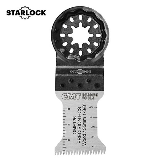 CMT Sägeblatt HCS "japanische" Verzahung für Multitool 35mm Starlock für Holz