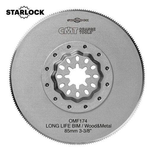 CMT Kreissägeblatt für Multitool BIM 85x0,7mm Starlock für Holz und Metall