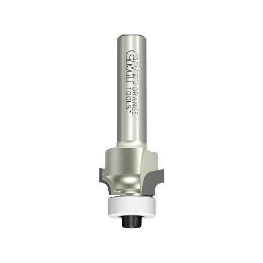 CMT R2mm Diamant (PKD) Abrundfräser mit Anlaufring Schaft 8mm