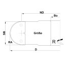 Aigner R4-5 PM Hohlkehlfräser HW 135/125x8-10mm für Tischfräsen