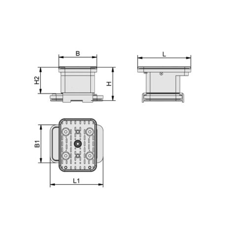 Schmalz suction cup VCBL-K2-PRO 160x115x100mm 2-circuit...