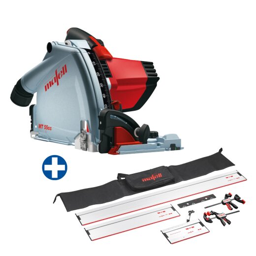 Mafell Tauchsäge MT 55 cc MidiMAX inkl. Führungsschinentaschenset - 917602-DEAL68