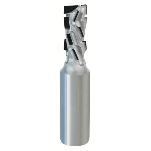 JSO 12mm Diamant (PKD) Nestingfräser "Diatec-PRO TRIO" 12x22/80mm Z3+3 S12 rechts