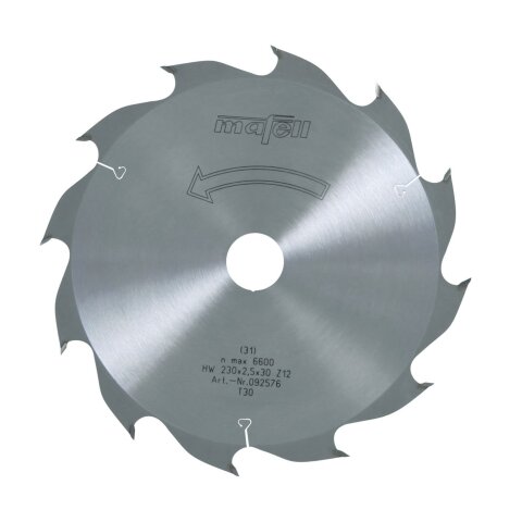 Mafell Sägeblatt-HM 230x2.5x30 12Z/WZ