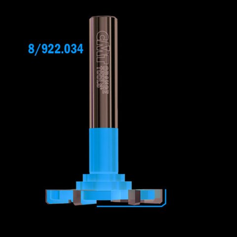 CMT Hohlkehlfräser für Mineralwerstoffe 52x6,5/83,5mm S12