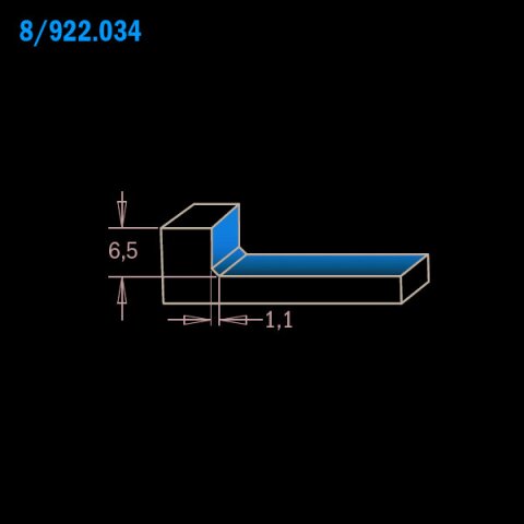 CMT Hohlkehlfräser für Mineralwerstoffe 52x6,5/83,5mm S12