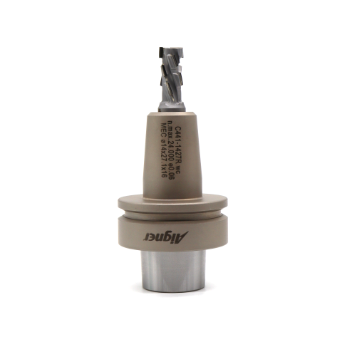 Aigner DP-Schaftfräser "Nesting" Z2+2 14x27,1x75 S16  C441-1427R Schrumpffutter - C441-1427R-M1