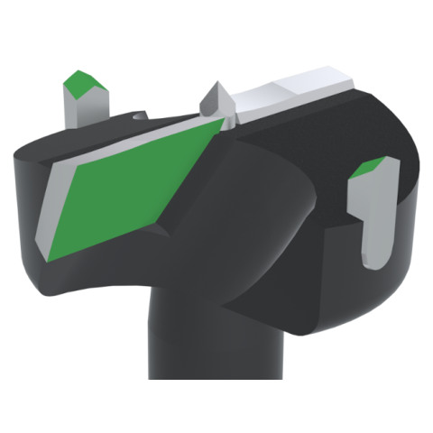 Famag 55mm HM Kunstbohrer 55x57/90mm S13 rechts