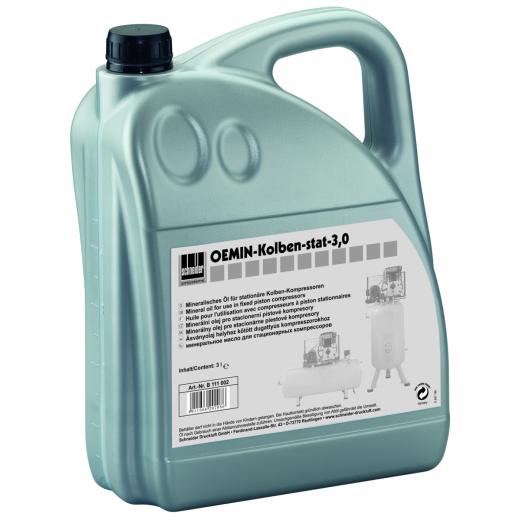 Schneider Kompressoröl mineralisch OEMIN-Kolben-stat 3 Liter