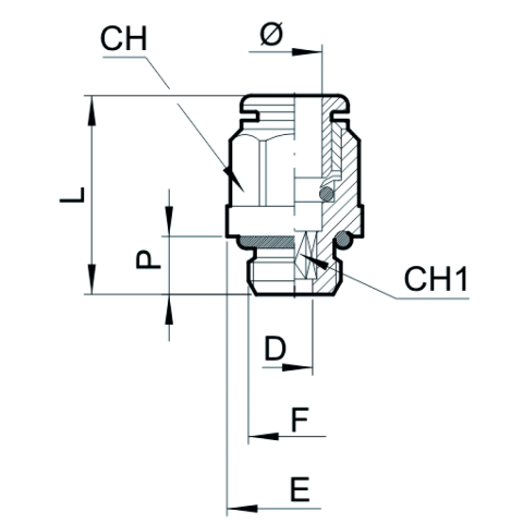Schneider Steckverbindung SVG-R1-8 x G3/8a