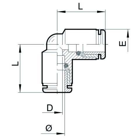 Schneider Steckverbindung SVG-R4-10 x 10 L