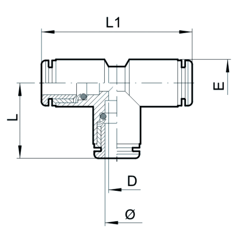 Schneider Steckverbindung SVG-R5-6x6x6 T