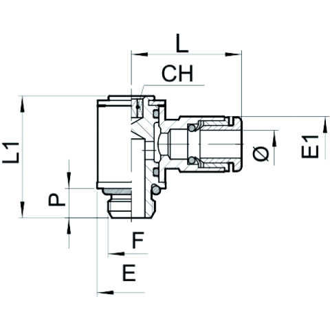 Schneider Steckverbindung SVG-R15-10xG1/4a L