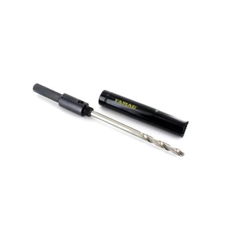 Famag 17mm Rollladen-Lochsäge Bi-Metall HSS Schaft 12mm