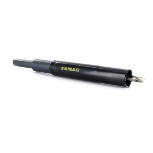 Famag 22mm Rollladen-Lochsäge Bi-Metall HSS Schaft 12mm