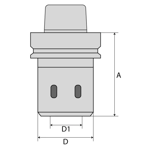 AKE Präzisionsspannzange HP HSK63F A76 ER32/E470