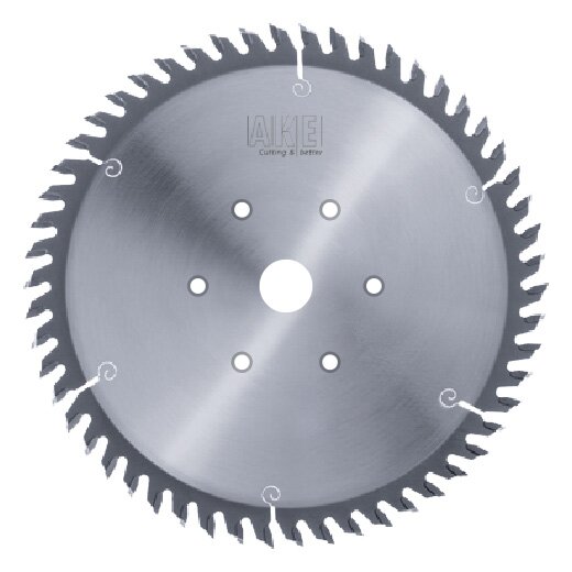 AKE 300mm Kreissägeblatt HW 300x3,2/2,2x30mm Z54 Wechselzahn NL 6/8,5/100