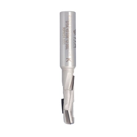 10mm Diamant (PKD) Nutschaftfräser 10x35/83mm Z4PCD+1HM links