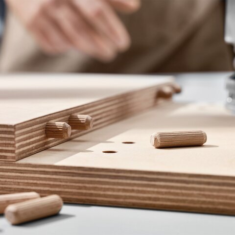 Mafell DuoDübler DDF 40 MidiMAX im T-MAX Ausstellungsmaschine