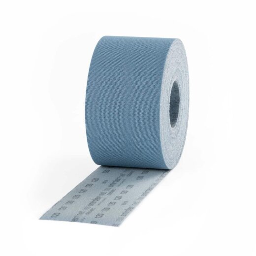 Smirdex P320 Klett-Schleifgitter Rolle "750" 115mm Keramik blau 25m
